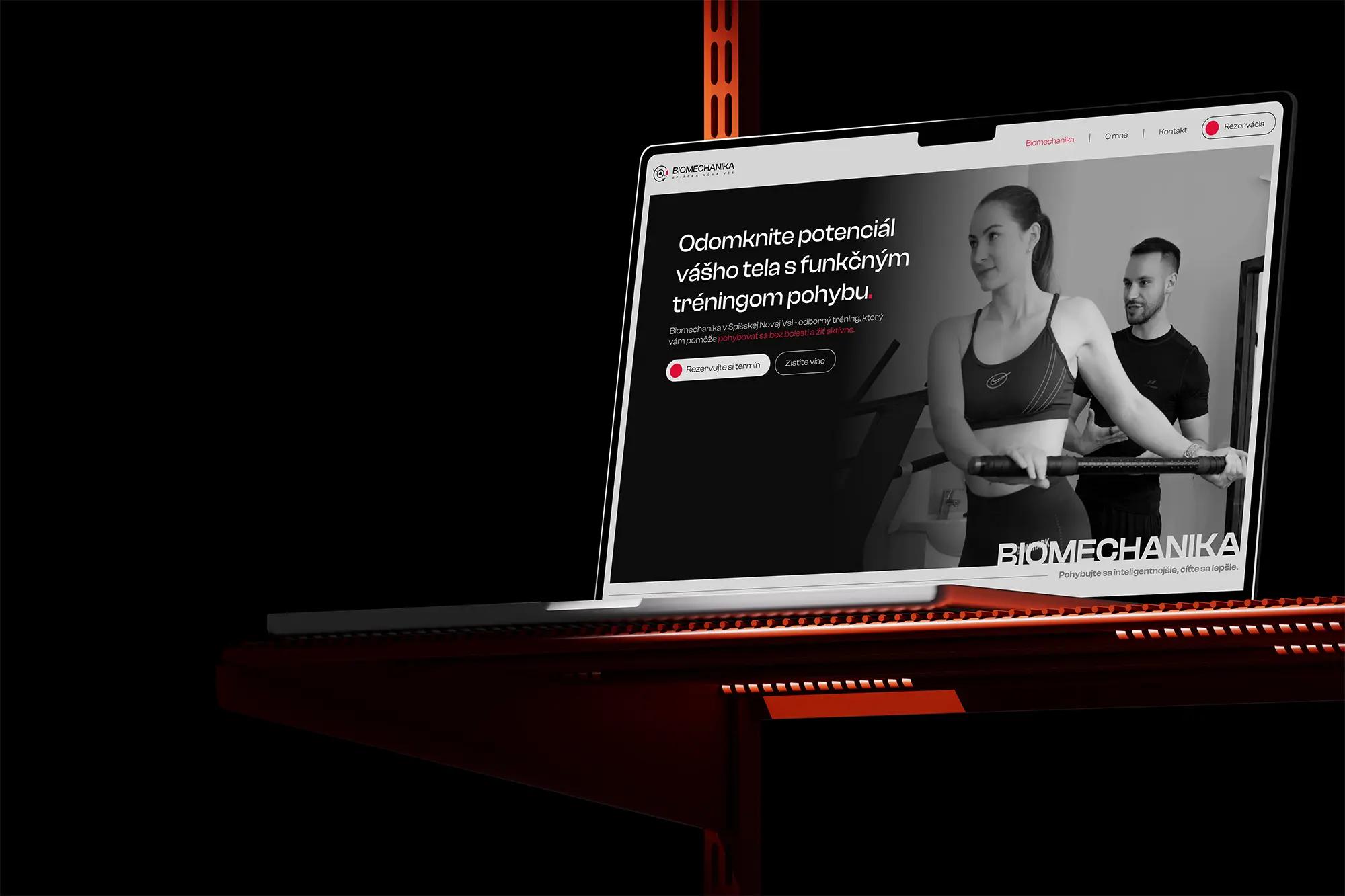 “Biomechanika” Completed Project Bachoff Studio • Web Design and Development • Framer Templates, Components and Code