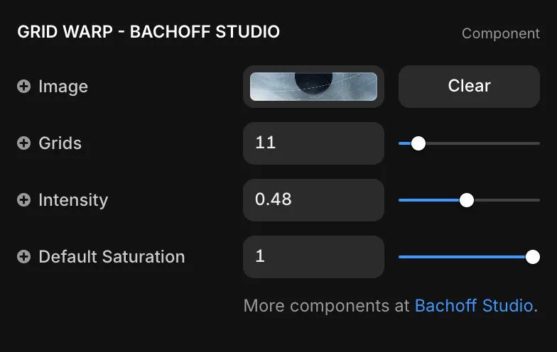Config Main Bachoff Studio • Web Design and Development • Framer Templates, Components and Code