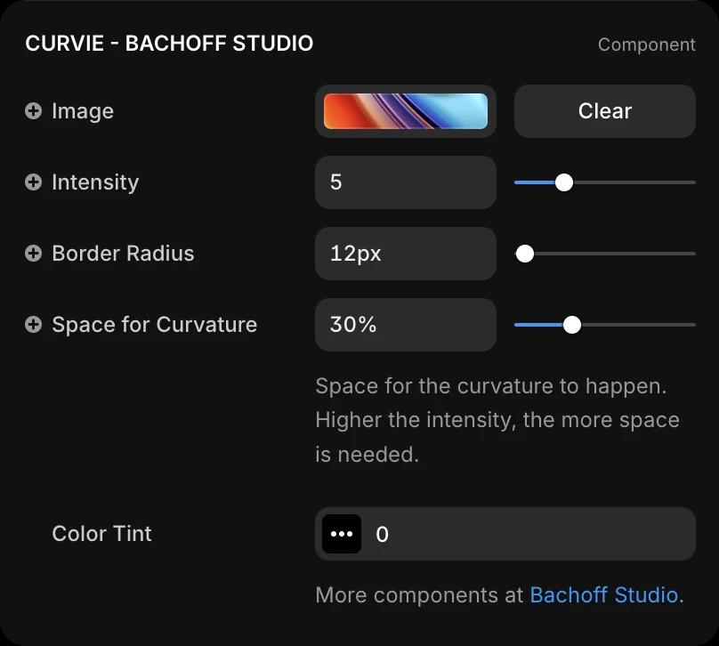 Config Main Bachoff Studio • Web Design and Development • Framer Templates, Components and Code