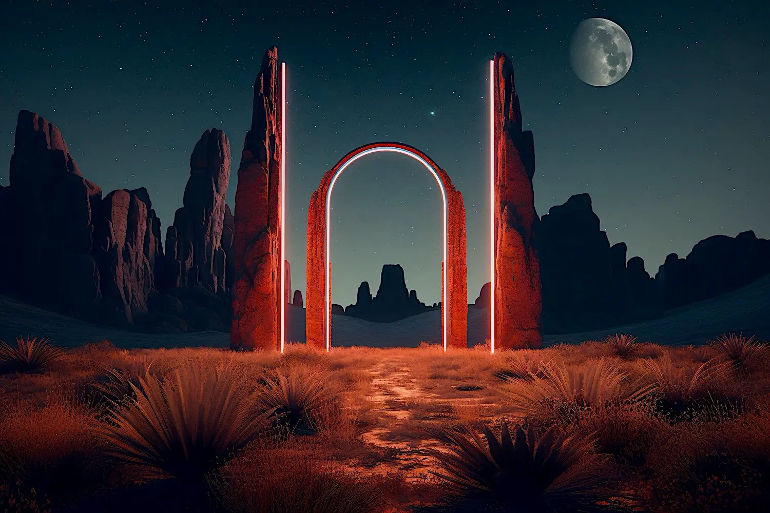 Futuristic Gate-0